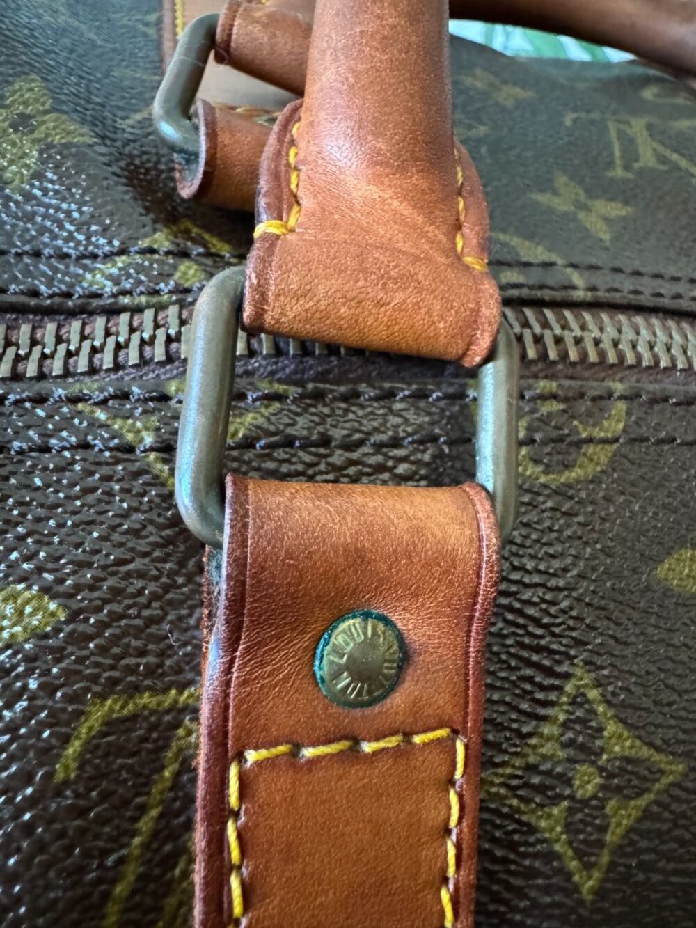 Louis Vuitton Monogram Keepall 50 Travel Duffel – Brown (c. 1978–1985) - Picture 13 of 14